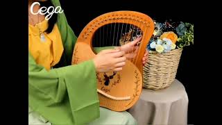 cega 19 lyre harp cover