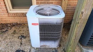 2003 Bryant Reliant Heat Pump - Full Defrost Cycle (Steam Show)