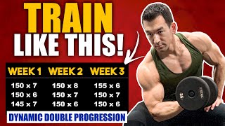 The Quickest Way To Gain Muscle ("Dynamic Double Progression")