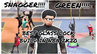BEST SHOOTING GLASS LOCK BUILD IN NBA 2K20 | BEST CENTER BUILD & BEST BADGES
