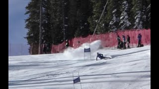 Ryan Cochran-Siegle Run 1 Bottom US Alpine Champs GS 11/17/20
