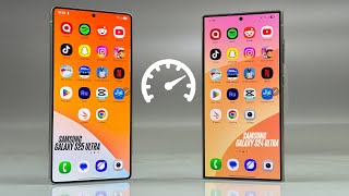 Samsung Galaxy S25 Ultra vs S24 Ultra - Speed Test(WOW)