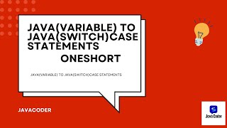 Java Programming: From Variables to Switch Case Statements #javaprogramming #javatutorial