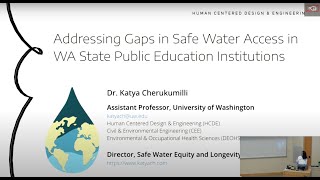 Katya Cherukumilli, Evaluating \u0026 Addressing Gaps in Public Institutions' Safe Drinking Water Access