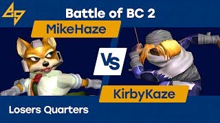 BoBC2 | MIOM | KirbyKaze (Sheik) vs. MikeHaze (Fox) | SSBM Losers Quarters