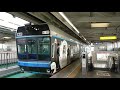 千葉都心モノレール千城台 行き千葉みなと駅を発車