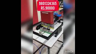 semi automatic screen printing machine