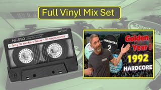 🎧 Full Vinyl Mix Set - Golden Year !!  1992 Hardcore Rave Memories