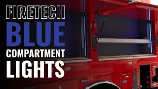 Blue Compartment Lights for Fire Trucks! HiViz FireTech