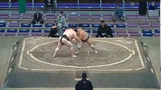 Kyushu 2017 Basho Day 7 Jd6e Kiriarashi (1-2) Amamidake Jd2w [torinaoshi]