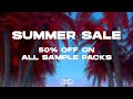 ☀️SUMMER SALE IS ON! 50% OFF ON EVERY SAMPLE PACK🔥☀️