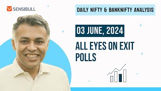 NIFTY and BANKNIFTY Analysis for tomorrow 3 Jun