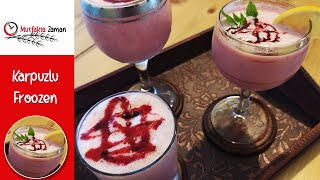 Karpuzlu Froozen | Milkshake | Karpuzlu Ferahlatan İçecek