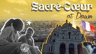 Sacré-Cœur at Dawn: Sunrise Spot in Paris 🇫🇷 | සිංහල Vlogs 🇱🇰