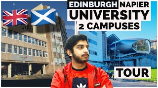 Edinburgh Napier University🔥 | CAMPUSES TOUR | Merchiston And Craiglockhart | 🇬🇧🏴󠁧󠁢󠁳󠁣󠁴󠁿♥️