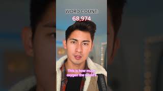 POV: You're given a certain amount of words each day...