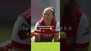 Arsenal Women's Team lose to U15 Boys 😂