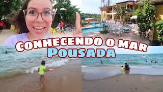 CHEGAMOS NA PRAIA, A MANU AMOU!!! + TOUR PELA POUSADA EM QUE VAMOS FICAR | Amanda Silva