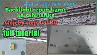 led tv backlight repair