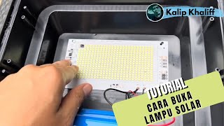 Cara buka lampu solar IP67 300W