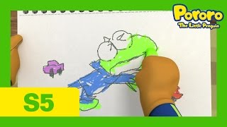 [Pororo S5] E08 The Magic Sketchbook | Kids Animation | Pororo the Little Penguin