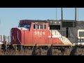 bcol s cowl s gmd 1 s ex gmtx s cn locomotives at the mac yard shops jan 29 2022