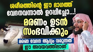 ശരീരത്തിന്റെ ഈ ഭാഗത്ത് വേദനവന്നാൽ ഉറപ്പിച്ചോ മരണം ഉടൻ സംഭവിക്കും | Noushad Baqavi Speech