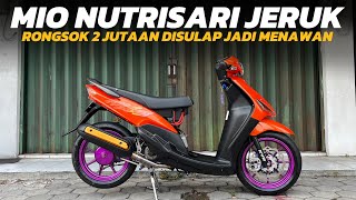 Review Mio Nutrisari Jeruk Bore Up 200 cc ‼️ Knalpot Standart Racing Tetep Ngebut