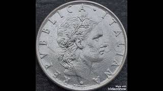 50 lira 1982 italian, coin value and price rare .