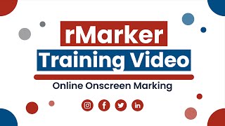 rMarker Training Video - an online onscreen e-marking solution