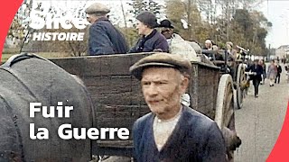 1940 : L’Exode des Français Déplacés par la Guerre | SLICE HISTOIRE | DOC COMPLET