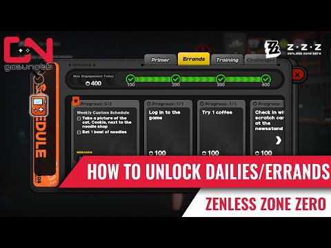 Zenless Zone Zero – How to Unlock Daily Tasks and Errands in ZZZ