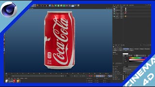 How to Modeling Can in CINEMA 4D part1