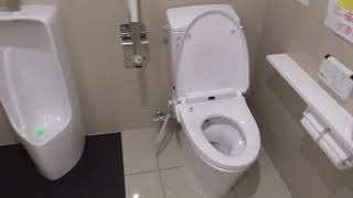 ハッピー・ドラッグ 弘前土手町店　男性トイレ（青森県・弘前市）　WC Japanese Toilet