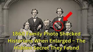 1860 Family Photo Shocked Historians When Enlarged – The Hidden Secret They Found