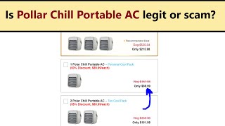 Polar Chill Portable AC - reviews that you need to see! Is Pollar Chill air conditioner scam?