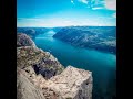 Preikestolen in Norway /Drone video