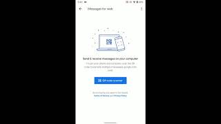 Computer: Setup Android Messages on your computer
