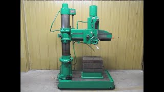 Arboga Sweden RLM-3512 Radial Arm Drill Press 40\