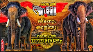 നവദേശത്തിന് വേണ്ടി കേശവനും കാളിയും | കൊരേച്ചാൽ പൂരം 2025 | korechal pooram