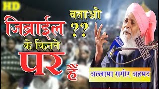 Part5__ किया आप जानतें हैं जिब्रील के कितने पर हैं_ Allama Sageer Ahmad Sahab jokhanpur Taqreer 2019