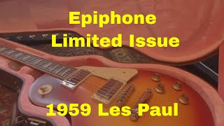 Unboxing Epiphone Limited Issue 1959 Les Paul