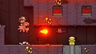 Spelunky 2: Casual playthrough | Volcana and Tide Pool route