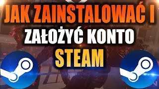 JAK  ZAINSTALOWAĆ📀 I ZAŁOŻYĆ KONTO🔥 STEAM🖥 2024🔥 #gaming #steam #tutorial