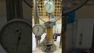 Activity soil mechanics at laboratory for test Clay soil