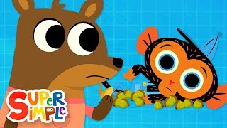 Ms. Squirrel's Nutty Problem | Mr. Monkey, Monkey Mechanic | Cartoons For Kids