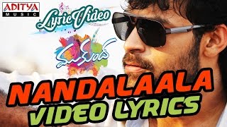 Nandalaala Video Song With Lyrics II Mukunda Songs II Varun Tej, Pooja Hegde