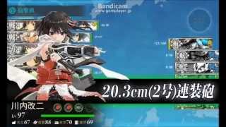 艦これ　夏イベ２０１５　Ｅ－７丙攻略　ゲージ破壊