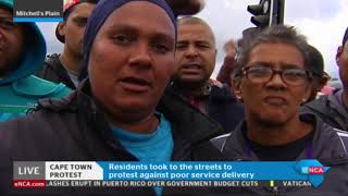 #MitchellsPlainProtest - \