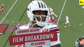 South Carolina Football: LaNorris Sellers' Best Throws vs Illinois \u0026 Reaction